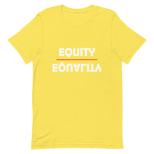 Load image into Gallery viewer, Equity Over Equality - Bold - White - Short-Sleeve Unisex T-Shirt