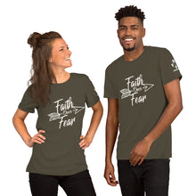 Load image into Gallery viewer, Faith Over Fear - Short-Sleeve Unisex T-Shirt