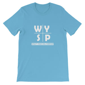 WYSP - What's Your Soul Purpose? - Cross - Short-Sleeve Unisex T-Shirt