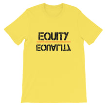 Load image into Gallery viewer, Equity Over Equality - Black - Short-Sleeve Unisex T-Shirt