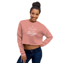 Load image into Gallery viewer, Inspiration Action Success - Crop Sweatshirt