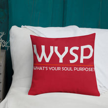 Load image into Gallery viewer, WYSP - People - Red &amp; Blue - Premium Pillow
