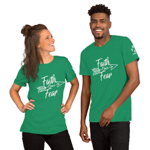 Faith Over Fear - Short-Sleeve Unisex T-Shirt