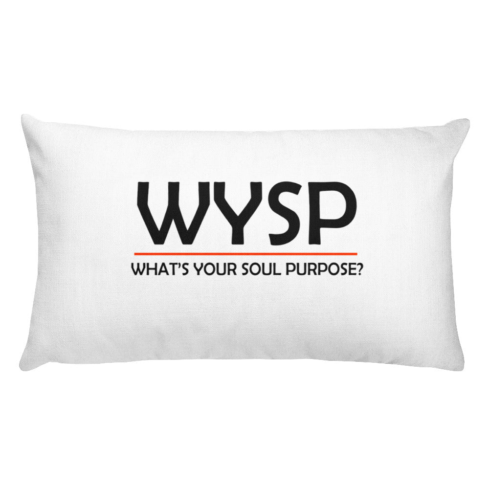 WYSP - Equity Over Equality - Black & White - Premium Pillow