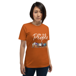 We the People - Bold - White - Short-Sleeve Unisex T-Shirt