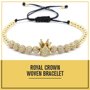 Royal Crown Adjustable Bracelet